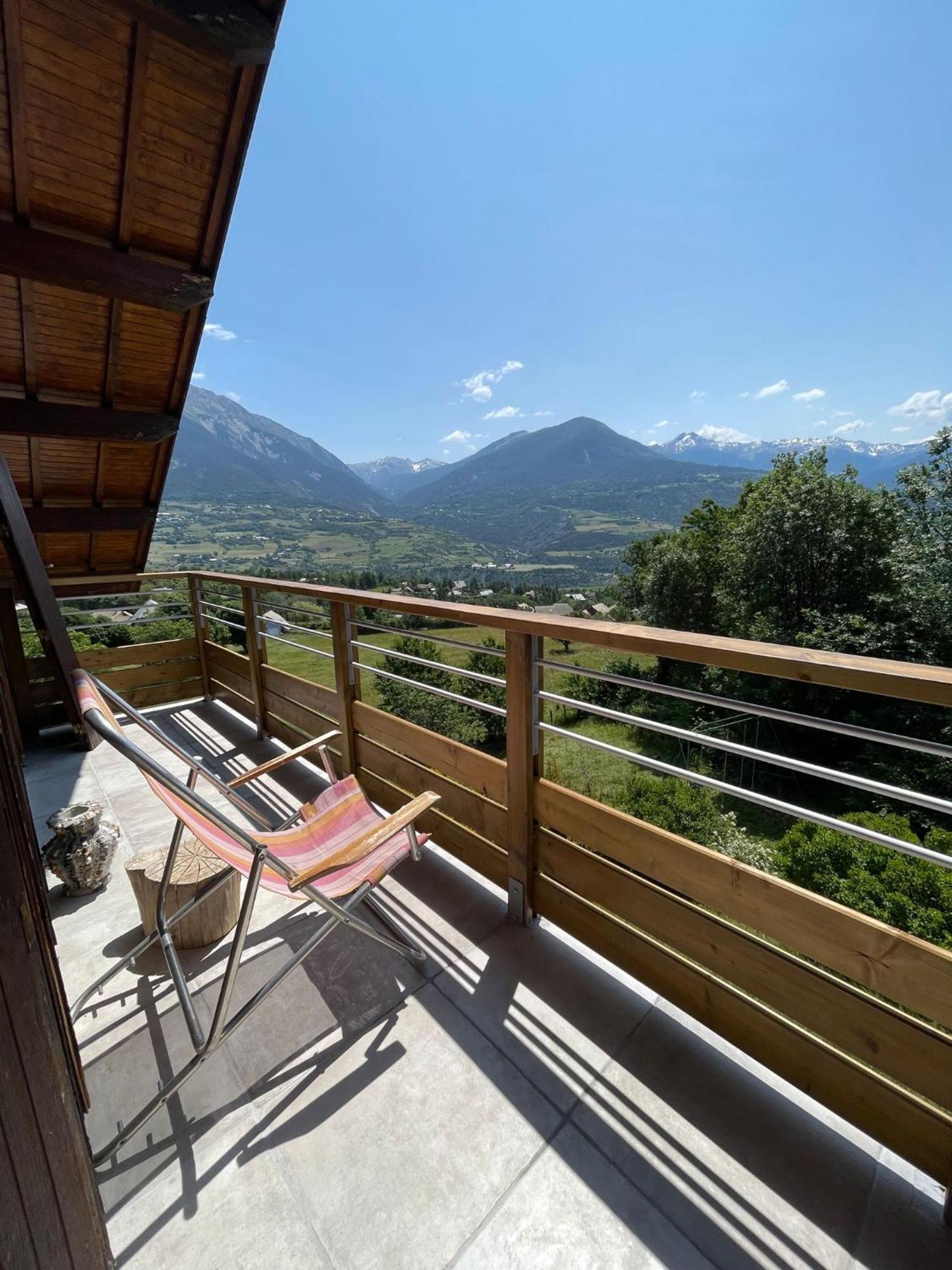 Gite Confort 15 Couchages, Vue Panoramique Montagne Hautes Alpes, Terrasses Embrun Εξωτερικό φωτογραφία